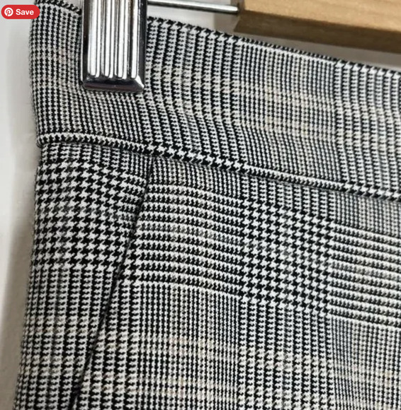 Aritzia Babaton Conan Plaid Dress Pants Trousers - Picture 5 of 9